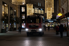 Adventabend in der Wiener Innenstadt, coronavirusbeding sind wenig Menschen unterwegs