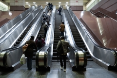 Die bevorzugten Rolltreppen
