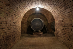 Ein großer, verzweigter Keller in den Kellergassen in Pillichsdorf, NÖ