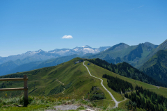 Fahrt auf das Fulseck im Gasteinertal (Szbg.): Rundblick