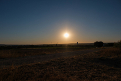 Sonnenfinsternis am 12.8.2026 ca. 18:30 UTC Aufgenommen von einem Ort nahe Wolkersdorf (Niederösterreich) in Österreich