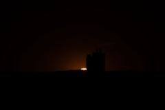 Sonnenfinsternis am 12.8.2026 ca. 18:30 UTC Aufgenommen von einem Ort nahe Wolkersdorf (Niederösterreich) in Österreich