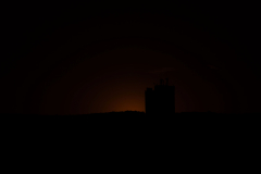 Sonnenfinsternis am 12.8.2026 ca. 18:30 UTC Aufgenommen von einem Ort nahe Wolkersdorf (Niederösterreich) in Österreich