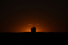 Sonnenfinsternis am 12.8.2026 ca. 18:30 UTC Aufgenommen von einem Ort nahe Wolkersdorf (Niederösterreich) in Österreich
